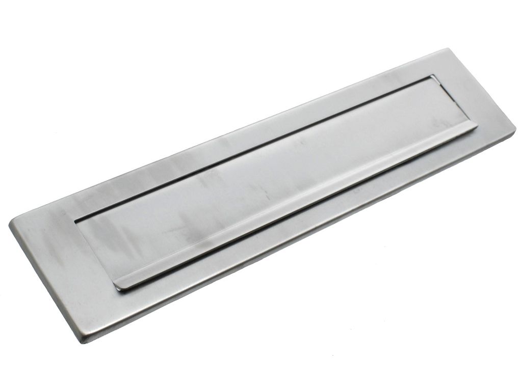 Bucalettere Apertura Esterna mm 340x76 Interno 280x45 AISI304 Inox Satinato  Fimet Maniglie - immagine 1
